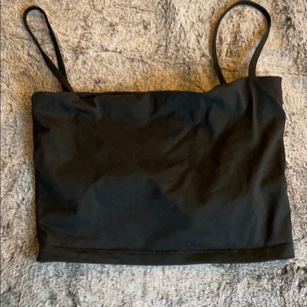 Paragon fitwear crop top with built in bra